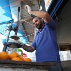 اجواء مدينة رام الله في  اليوم الحادي عشر من رمضان