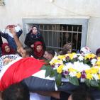 تشييع الشهيد الطفل بدران في بلدة  بيت عور التحتا