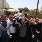 تشييع الشهيد الطفل بدران في بلدة  بيت عور التحتا