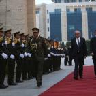 السيد الرئيس يستقبل الأمين العام للأمم المتحدة بان كي مون في رام الله