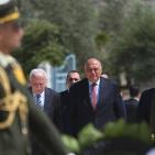 الرئيس محمود عباس يستقبل وزير الخارجية المصري سامح شكري