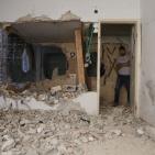 الاحتلال يهدم جدران منزل الشهيد عيسى ياسين في مخيم قلنديا فجر اليوم