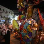 اجواء العيد وسط رام الله