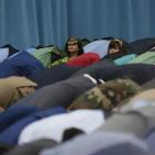 الرئيس يؤدي صلاة العيد في مقر المقاطعة في رام الله