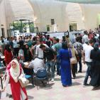 أجواء تسجيل الطلبة الجدد في جامعة النجاح