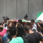 الرام تشيع طفلها الشهيد محيي الطباخي