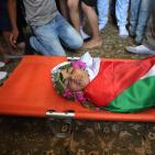 الرام تشيع طفلها الشهيد محيي الطباخي