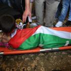 الرام تشيع طفلها الشهيد محيي الطباخي