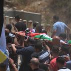 الرام تشيع طفلها الشهيد محيي الطباخي