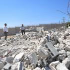 الاحتلال يهدم 10 منازل في قرية قلنديا شمال القدس