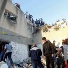 هدم البيت الذي تحصن فيه الفقيه قبل استشهاده