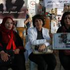 الخيمة التضامنية مع الأسير بلال كايد في دوار الشهداء بنابلس