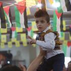 حفل تأبين الشهيد ليث الخالدي في مخيم الجلزون