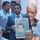 وقفة تضامنية مع الاسير بلال كايد وسط رام الله