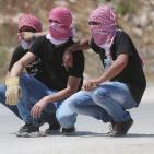 مواجهات قرب سجن عوفر تضامنا مع الاسير بلال كايد