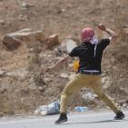 مواجهات قرب سجن عوفر تضامنا مع الاسير بلال كايد