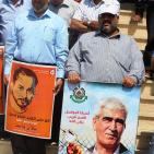 غزة: وقفات تضامنية مع الأسرى المضربين عن الطعام