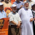 غزة: وقفات تضامنية مع الأسرى المضربين عن الطعام