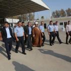 مغادرة حجاج الضفة الى الديار الحجازية عبر معبر الكرامة