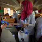 مغادرة حجاج الضفة الى الديار الحجازية عبر معبر الكرامة