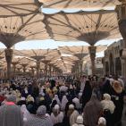 صور لصلاة الجمعة من المسجد النبوي الشريف