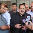 الطفل أحمد دوابشة في أول أيام الدراسة، وهو الناجي الوحيد من المحرقة التي استهدفت عائلته من قبل المستوطنين