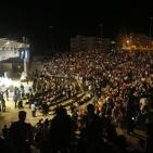 عرس جماعي لمئة عريس وعروس في رام الله