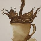 رسومات بنكهة قهوة