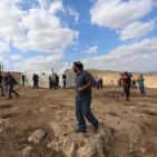 قوات الاحتلال تخلي قرية الياسر في الاغوار