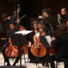 الأوركسترا الوطنية الفلسطينية بقيادة فنسنت دو كورت في جامعة بيزيت