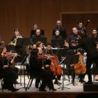 الأوركسترا الوطنية الفلسطينية بقيادة فنسنت دو كورت في جامعة بيزيت