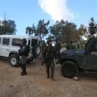 اهالي قرية بدرس يمنعون الاحتلال من هدم منزل في القرية