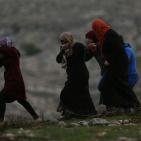 اهالي قرية بدرس يمنعون الاحتلال من هدم منزل في القرية