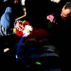 تشييع جثمان الشهيد حسين ابو غوش في مخيم قلنديا