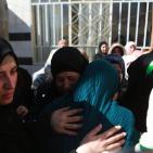 تشييع جثمان الشهيد حسين ابو غوش في مخيم قلنديا