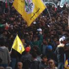 تشييع جثمان الشهيد حسين ابو غوش في مخيم قلنديا