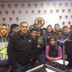 زيارة مدرسة ذكور بيتونيا لإذاعة رايـة