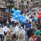 احتفالات سبت النور في مدينة رام الله