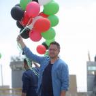 جنود الاحتلال يقعمون اعتصاماً سلمياً للصحافيين امام بوابة سجن عوفر في اليوم العالمي لحرية الصحافة