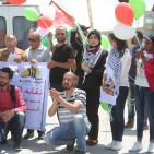 جنود الاحتلال يقعمون اعتصاماً سلمياً للصحافيين امام بوابة سجن عوفر في اليوم العالمي لحرية الصحافة