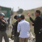 جنود الاحتلال يقعمون اعتصاماً سلمياً للصحافيين امام بوابة سجن عوفر في اليوم العالمي لحرية الصحافة