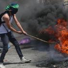 اصابات بمواجهات مع الاحتلال قرب حاجز 