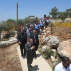 افتتاح قرية الشباب قرب بلدة كفر نعمة