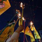 فتح في نابلس تضيء شعلة انطلاقة الثورة تحت عنوان القدس عاصمة فلسطين 