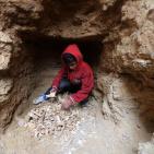 جولة في المقبرة الأثرية الرومانية شمال غزة