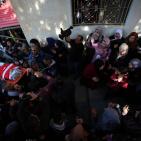 الاف يشيعون جثمان الشهيد احمد ابو عبيد في جنين