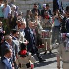 زيارة الأمير وليام لمدرسة الفرندز في رام الله