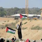 صور - اصابة عشرات النساء اثر قمع الاحتلال مسيرة شرق غزة