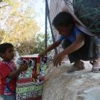 حياة الاطفال في تجمع الخان الاحمر بالقدس