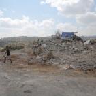 الاحتلال يهدم منزل الشهيد محمد دار يوسف في بلدة كوبر